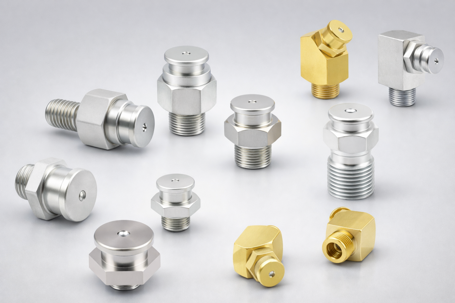 Flachschmiernippel DIN 3404