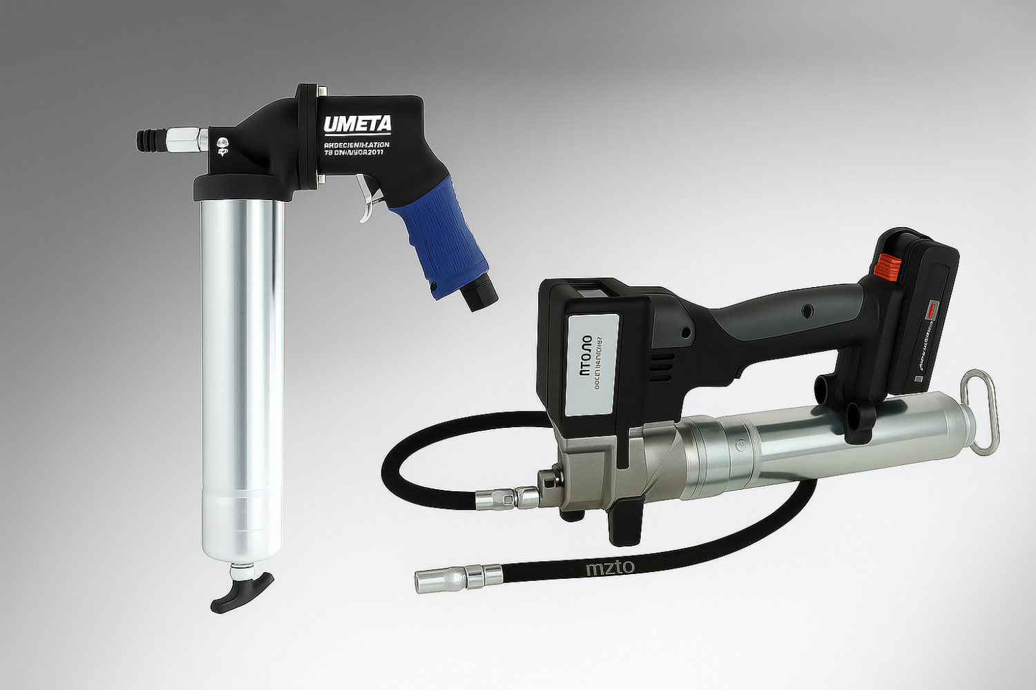 Druckluft- und Akkufettpressen