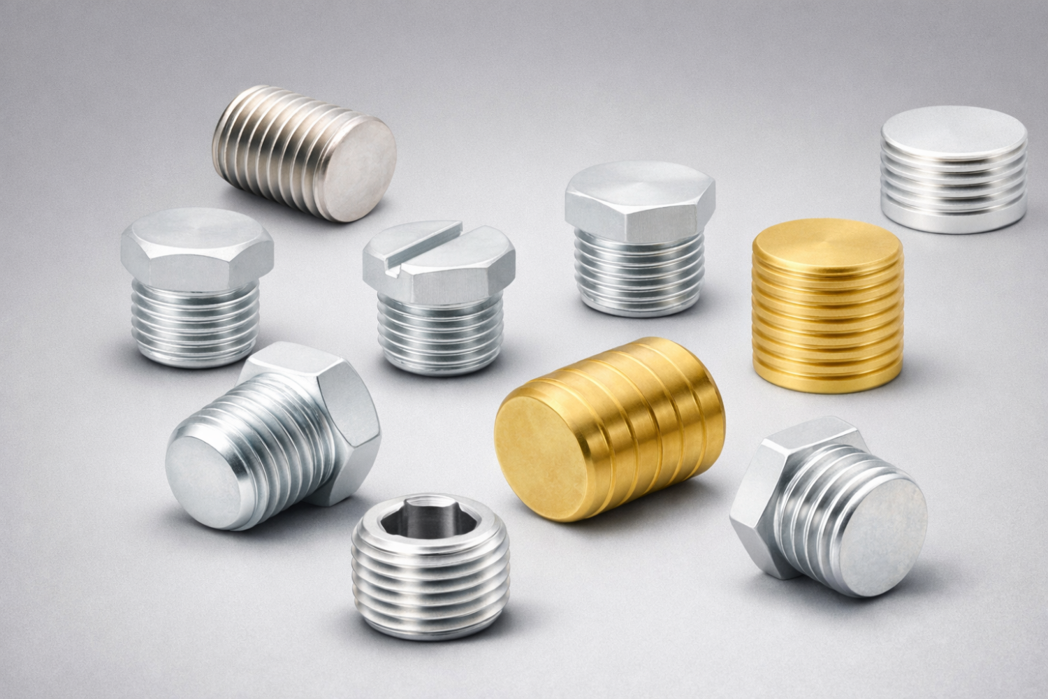 Verschlußschrauben und Stopfen