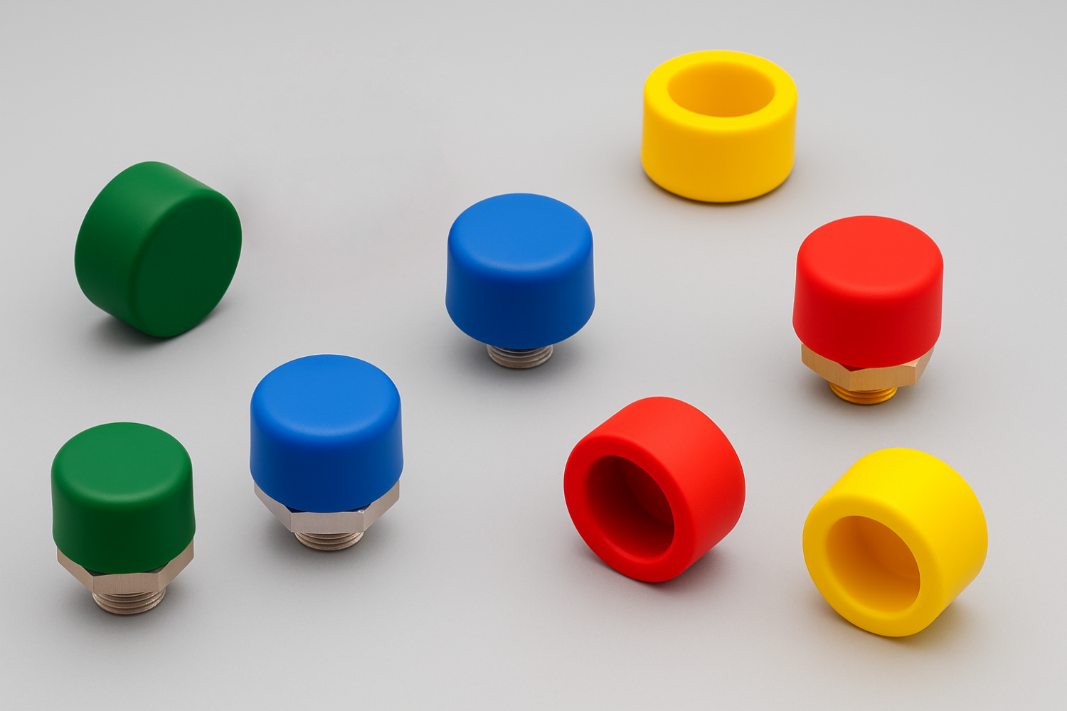 Gummikappen für Flachschmiernippel