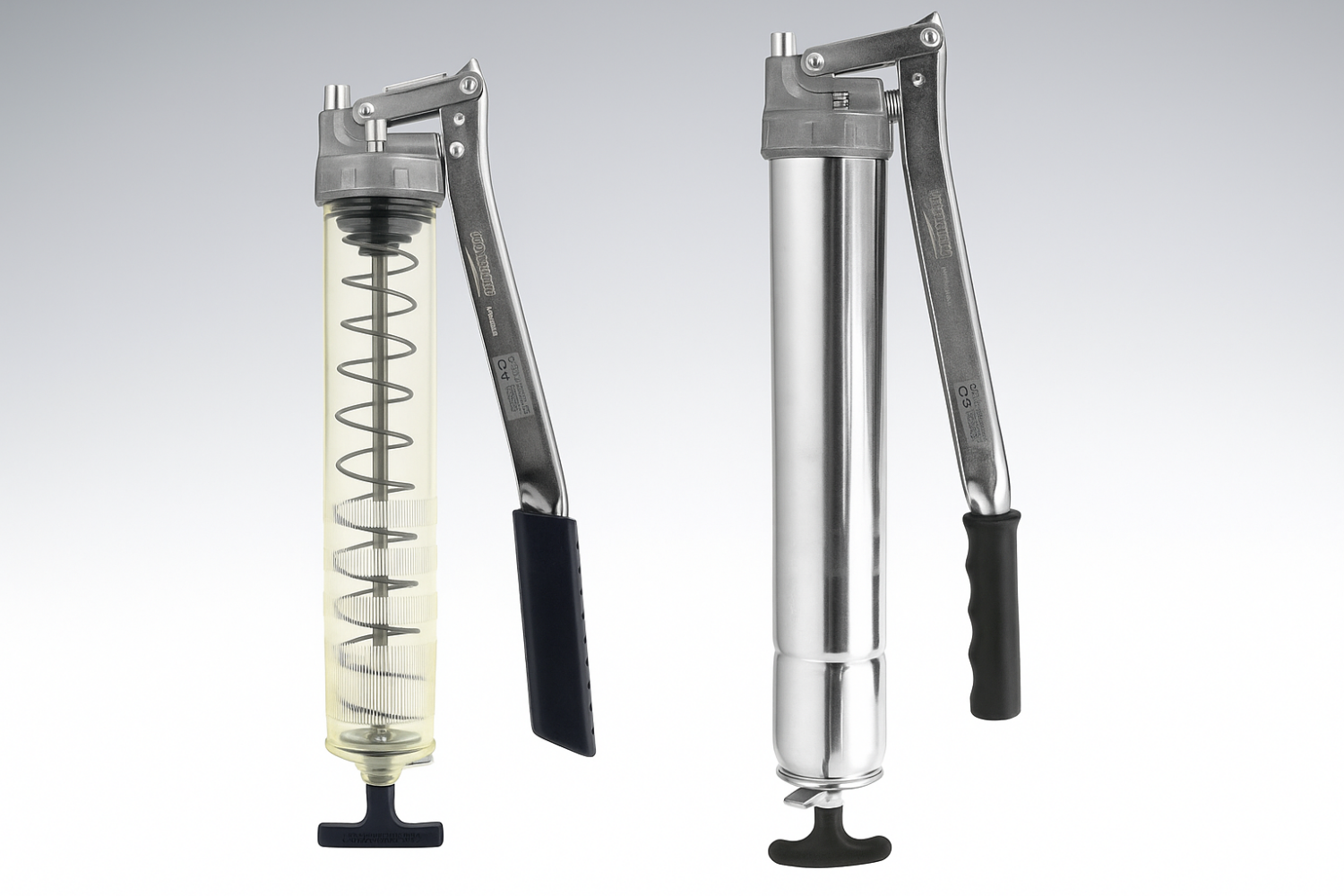 Für DIN-Kartuschen & loses Fett