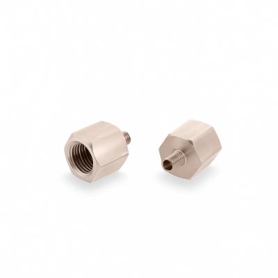 Reduziernippel Innen: G 1/4" / Außen: M6 x 1,0 Edelstahl V2A