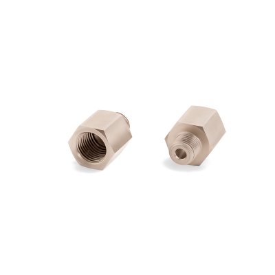 Reduziernippel Innen: G 1/4" / Außen: M10 x 1,0 Edelstahl V2A