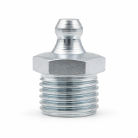 Kegelschmiernippel DIN 71412 A (H1) G 1/4" - zylindrisch - Stahl verzinkt