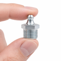 Kegelschmiernippel DIN 71412 A (H1) G 1/4" - zylindrisch - Stahl verzinkt