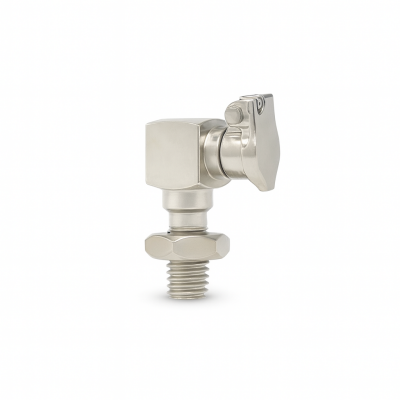 Klappöler DIN 3410 C2 (90°) M5 x 0,8 Stahl vernickelt