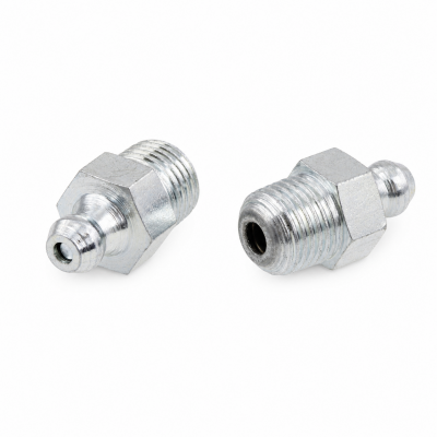 Hochdruckschmiernippel bis 400 bar DIN 71412 A (H1) M10 x 1,0 Stahl verzinkt