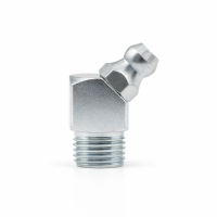 Kegelschmiernippel DIN 71412 B (H2) M10 x 1,0 4-kant Stahl verzinkt