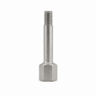 Schmiernippelverlängerung IG: M4x0,7 / AG: M4x0,7 30mm (Verlängerung um 24mm) 7/6kant Stahl verzinkt