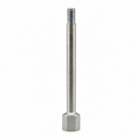 Schmiernippelverlängerung IG: M4x0,7 / AG: M4x0,7 50mm (Verlängerung um 44mm) 7/6kant Stahl verzinkt