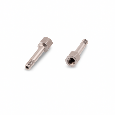 Schmiernippelverlängerung IG: M4x0,7 / AG: M4x0,7 30mm (Verlängerung um 24mm) 7/6kant Edelstahl V2A