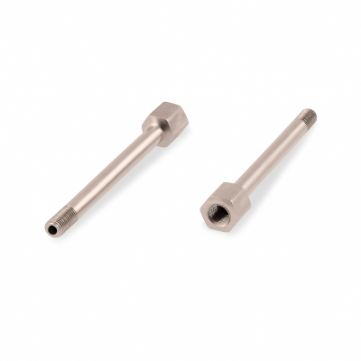 Schmiernippelverlängerung IG: M4x0,7 / AG: M4x0,7 50mm (Verlängerung um 44mm) 7/6kant Edelstahl V2A