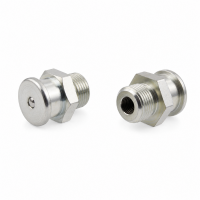 Flachschmiernippel DIN 3404 M22/L (Ø22mm) G 3/8" Stahl verzinkt
