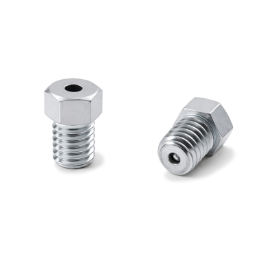 Entlüftungsventil ca. 8-12 bar Öffnungsdruck M6 x 1,0 Stahl verzinkt