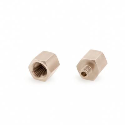 Reduziernippel Innen: G 1/4" / Außen: M8 x 1,25 Edelstahl V2A