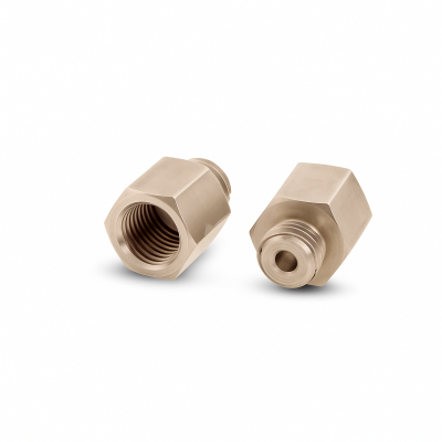 Reduziernippel Innen: G 1/4" / Außen: M12 x 1,75 Edelstahl V2A