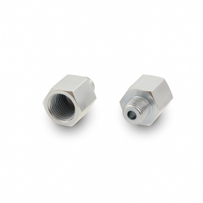 Reduziernippel Innen: G 1/4" / Außen: NPT 1/8" Stahl verzinkt