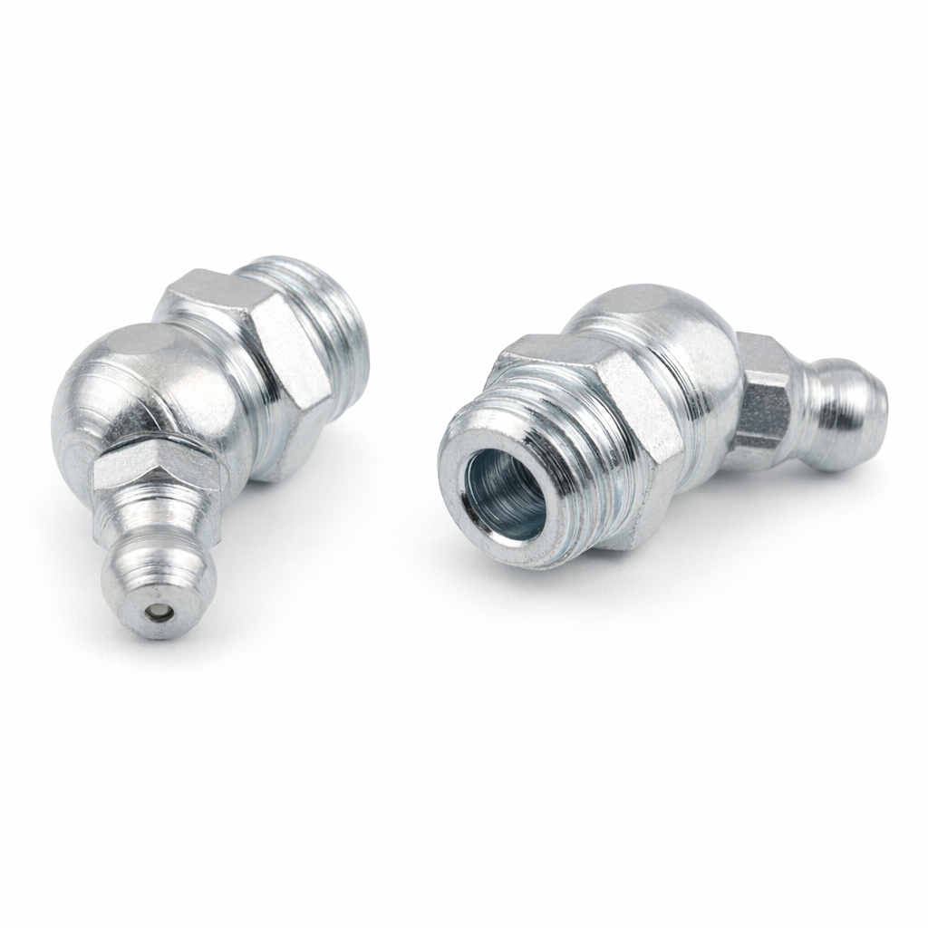 Nipple De Graissage DIN 71412 B (H2) M5 X 0,8 - Acier Inoxydable V4A - Neuf