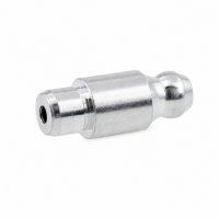 Kegelschmiernippel DIN 71412A A (H1A) 6mm mit langem Bund Stahl verzinkt