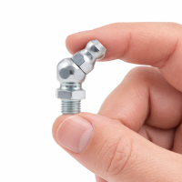 Kegelschmiernippel DIN 71412 B (H2) M6 x 0,75 Stahl verzinkt