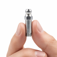Kegelschmiernippel DIN 71412 A (H4) 24mm mit Schaft M6 x 0,75 Stahl verzinkt