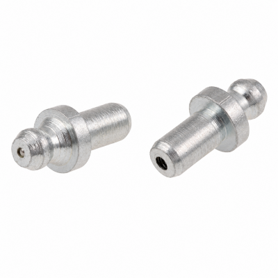 Kegelschmiernippel DIN 71412A A (H1A) 6mm Stahl verzinkt Zapfenlänge 11mm