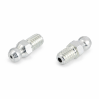 Kegelschmiernippel DIN 71412 A (H1) M6 x 1,0 - zylindrisch - Gewindelänge 8mm Stahl verzinkt