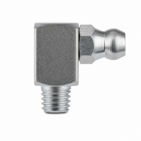 Kegelschmiernippel DIN 71412 C (H3) M6 x 1,0 4-kant Stahl verzinkt