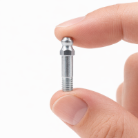 Kegelschmiernippel DIN 71412 A (H4) 29mm mit Schaft M6 x 1,0 Stahl verzinkt