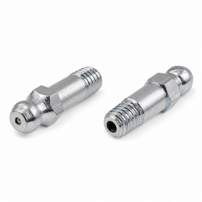 Kegelschmiernippel DIN 71412 A (H4) 24mm mit Schaft M6 x 1,0 Stahl verzinkt