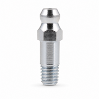 Kegelschmiernippel DIN 71412 A (H4) 24mm mit Schaft M6 x 1,0 Stahl verzinkt