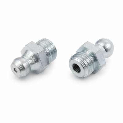 Kegelschmiernippel DIN 71412 A (H1) M8 x 1,0 - zylindrisch - Stahl verzinkt