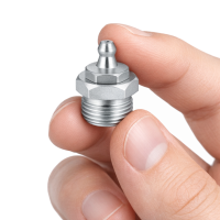 Kegelschmiernippel DIN 71412 A (H1) 1/2" BSP 2teilig Stahl verzinkt
