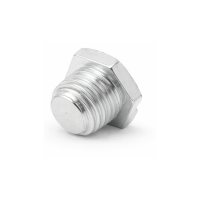 Verschlussstopfen mit Schlitz 1/4" UNF Stahl verzinkt