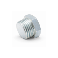 Verschlussstopfen M10 x 1,0 - zylindrisch - Gewindelänge 4,5mm Stahl verzinkt