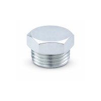 Verschlussstopfen M10 x 1,0 - zylindrisch - Gewindelänge 4,5mm Stahl verzinkt