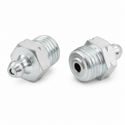 Hochdruckschmiernippel bis 400 bar DIN 71412 A (H1) G 1/4" Stahl verzinkt