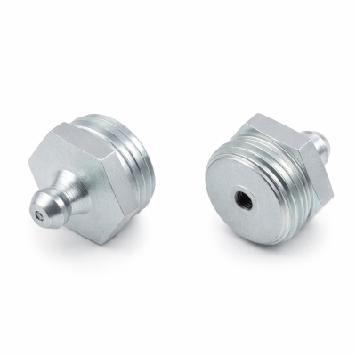Kegelschmiernippel DIN 71412 A (H1) 3/8" NPT Stahl verzinkt