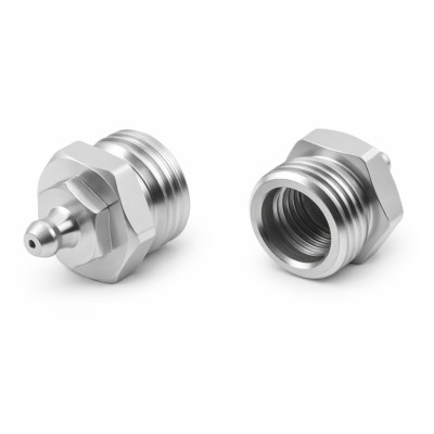 Kegelschmiernippel DIN 71412 A (H1) R 1/2" 2teilig Stahl verzinkt