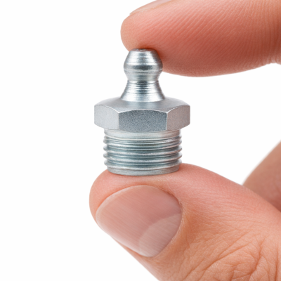 Produktbild von DIN 71412 B – Kegelschmiernippel 1/4 UNF, Stahl Verzinkt Von WTB®