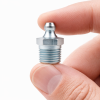 Kegelschmiernippel DIN 71412 A (H1) R 1/4" Gewindelänge 10mm Stahl verzinkt