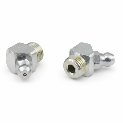 Kegelschmiernippel DIN 71412 B (H2) R 1/8" 4-kant Stahl verzinkt