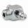 Kegelschmiernippel DIN 71412 mit Doppelkopf 90° R 1/8" 4-kant Stahl verzinkt
