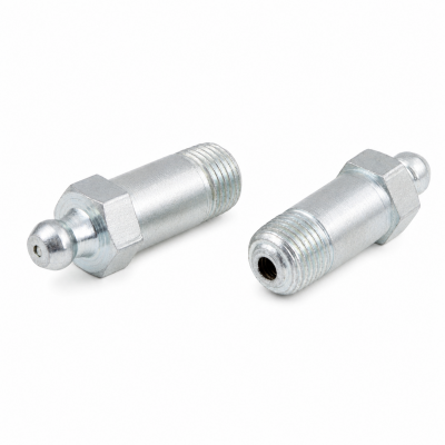 Kegelschmiernippel DIN 71412 A (H4) 32mm mit Schaft R 1/8" Stahl verzinkt