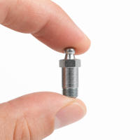 Kegelschmiernippel DIN 71412 A (H4) 32mm mit Schaft R 1/8" Stahl verzinkt
