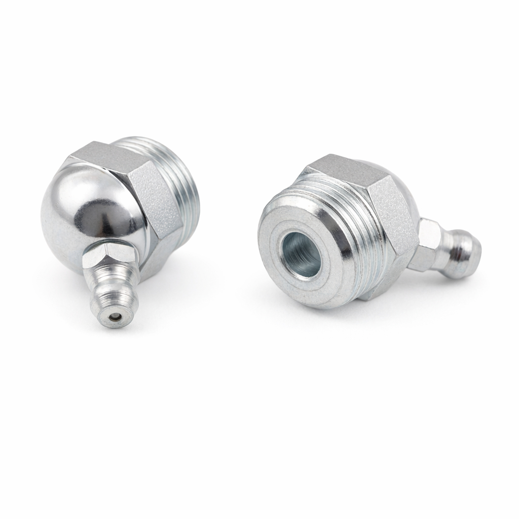 DIN 71412 Schmiernippel, Kegelschmiernippel H1,H2,H3 gerade, 45Grad, 90 Grad DIN 71412 Schmiernippel, Kegelschmiernippel H1,H2,H3 gerade, 45Grad, 90 Grad
