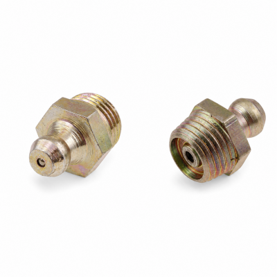 Kegelschmiernippel DIN 71412 A (H1/S) SFG M10 x 1,0 Stahl gelb verzinkt