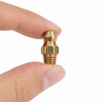 Kegelschmiernippel DIN 71412 A (H1/S) SFG M6 x 1,0 Stahl gelb verzinkt