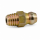 Kegelschmiernippel DIN 71412 A (H1/S) SFG M6 x 1,0 Stahl gelb verzinkt