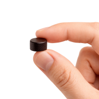 Aluminium-Schutzkappen für Kegelschmiernippel schwarz eloxiert